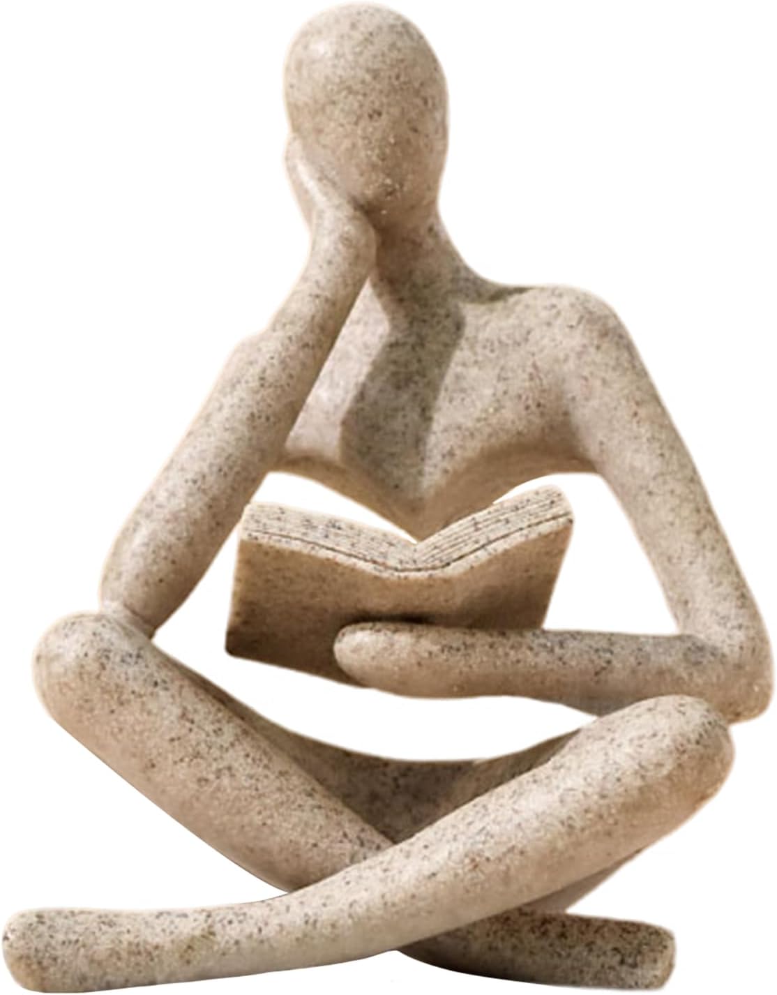 Meditating Reader Statue