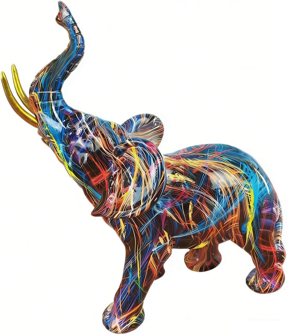 Elephant Figurine Resin